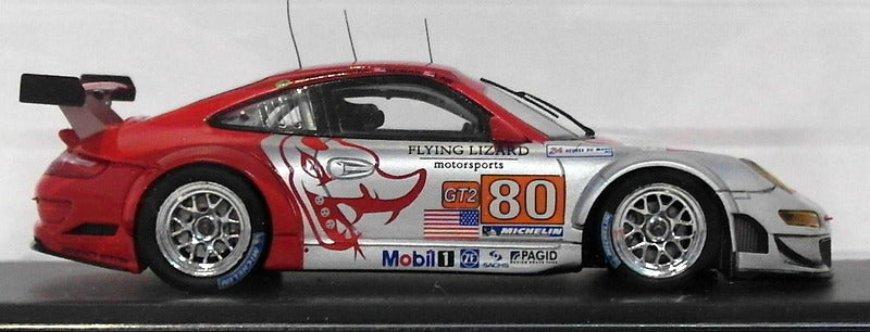 Spark Models 1/43 Scale S2584 - Porsche 997 GT3 RSR Flying Lizard #80 LM 2010
