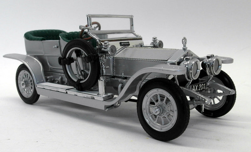 Franklin Mint 1/24 Scale Diecast RRSGC 1907 Rolls Royce The Silver Ghost + Case