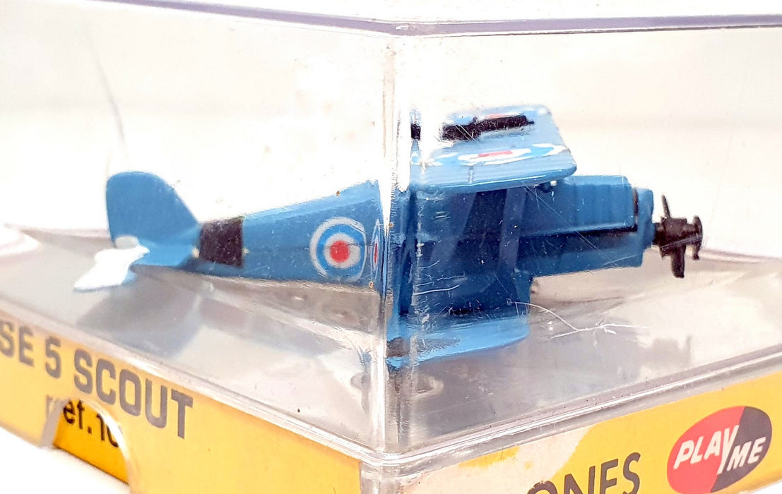 Aviones Play Me Diecast 101 - SE 5 Scout Aircraft - Blue