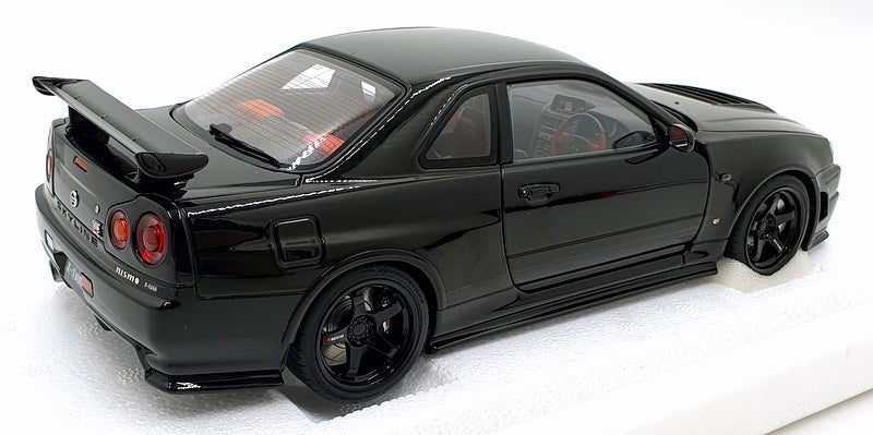 Autoart 1/18 Scale 77463 - Nissan Skyline Nismo R34 GT-R Z-Tune - Black Pearl
