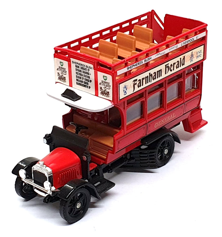 Corgi Appx 15cm Long C858 - Thornycroft Bus Farnham Herald REWORKED