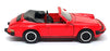 NZG 1/43 Scale Diecast 265 - Porsche 911 Cabriolet - Red