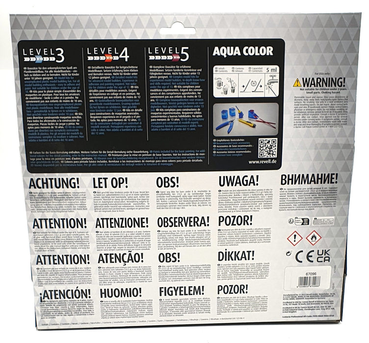 Revell 1/24 Scale Unbuilt Kit 07096 McLaren Mercedes MP4-25 Hamilton Paint/Glue