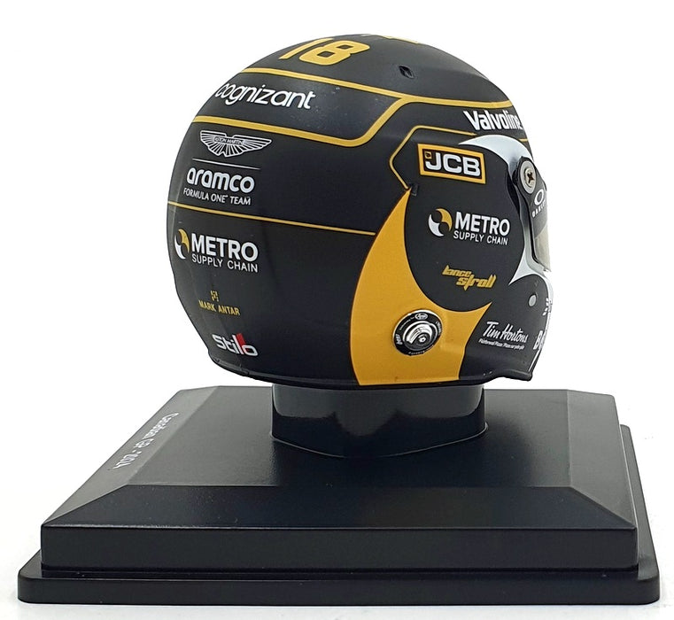 Spark Model 1/5 Scale 5HSP116 - F1 Helmet Lance Stroll Canadian GP 2024