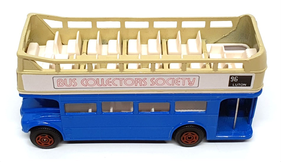 Corgi 469 - AEC Routemaster Open Top Bus (Bus Collectors Society) Blue/Cream