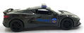 Kinsmart 1/36 Scale Pull Back & Go TY0109 - 2021 Corvette Police Car - Grey