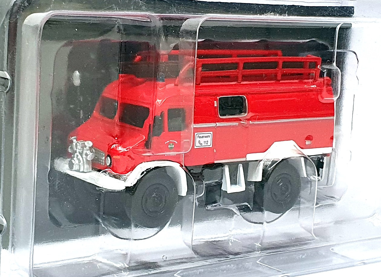 Del Prado 1/64 Scale FEN78 - 1959 Metz Unimog S-404 Fire Engine - Red