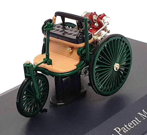 Altaya 1/43 Scale A1886 - 1886 3 Wheeler Benz Patent Motorwagen - Green