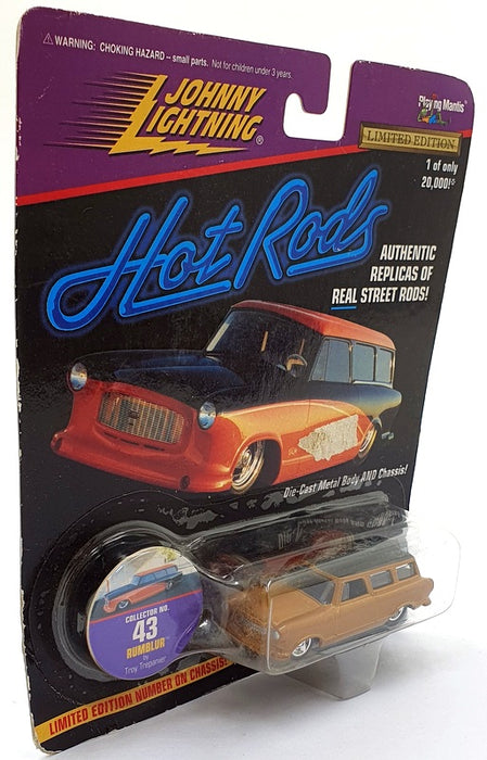 Johnny Lightning 1/64 Scale 441-01 Hot Rods Collector #43 Rumblur - Mustard