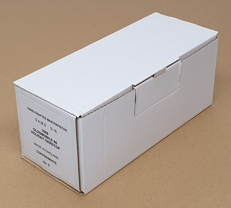 Sams Models 1/43 Scale S.16 - 1959 Oldsmobile 98 Holiday H/T - Copper/White