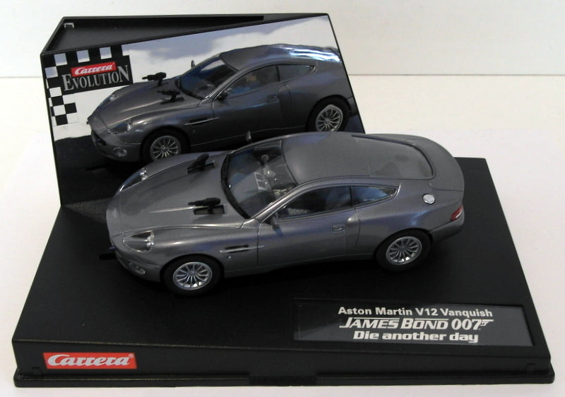 Carrera 1/32 Scale Slot Car 25467 - Aston Martin V12 Vanquish James Bond 007 DAD