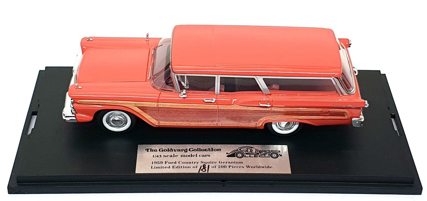 Goldvarg 1/43 Scale Resin GC-091B - 1959 Ford Country Squire - Rose