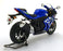 LCD Models 1/12 Scale 21358 - Suzuki-R 1000R Motorbike - Blue