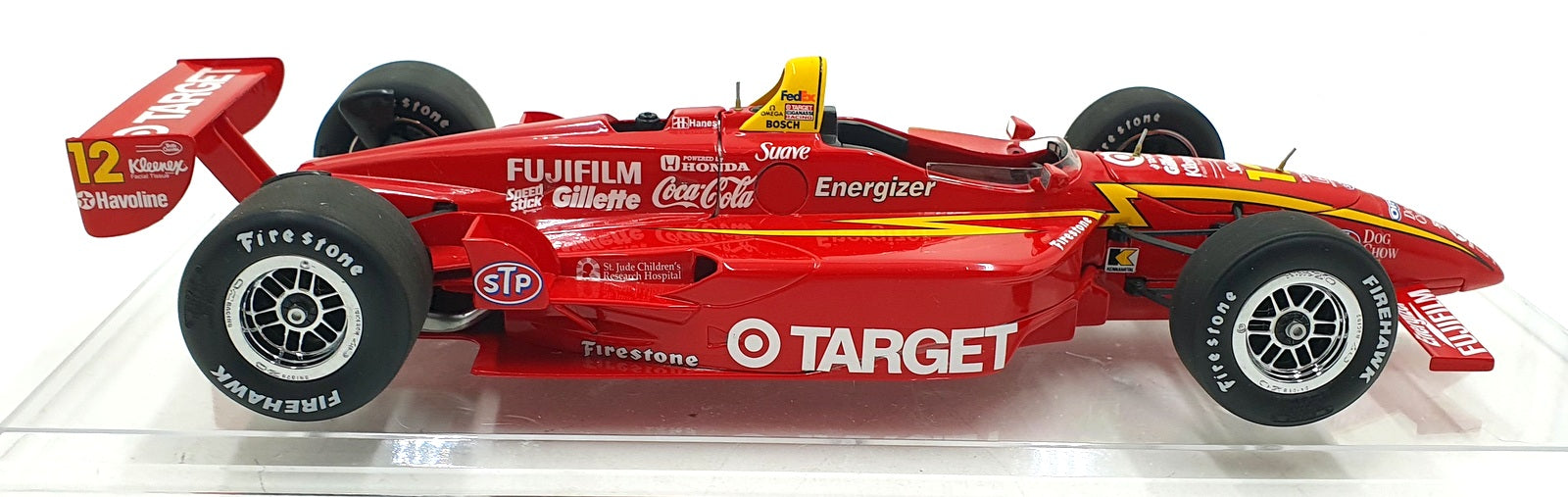 Action 1/18 Scale Diecast W189941578-1 - 1999 Reynard #12 Target J.Vasser