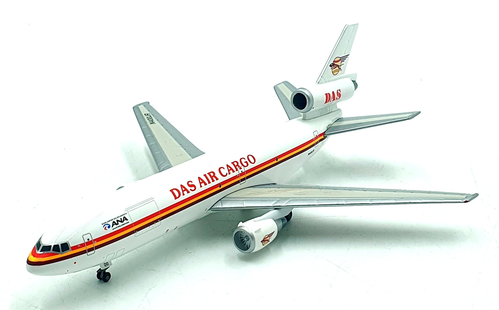 Phoenix 1/400 Scale N400JR - McDonnell Douglas DC-10-30(F) Das Air Cargo