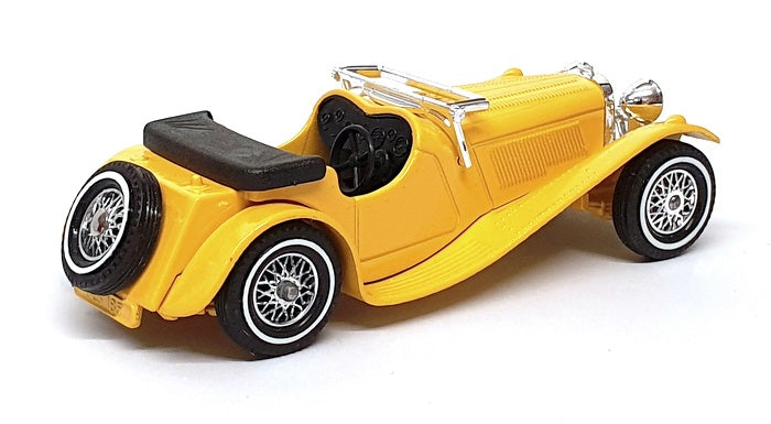 Matchbox Appx 9.5cm Long Diecast Y-1 - 1936 Jaguar SS-100 - Yellow