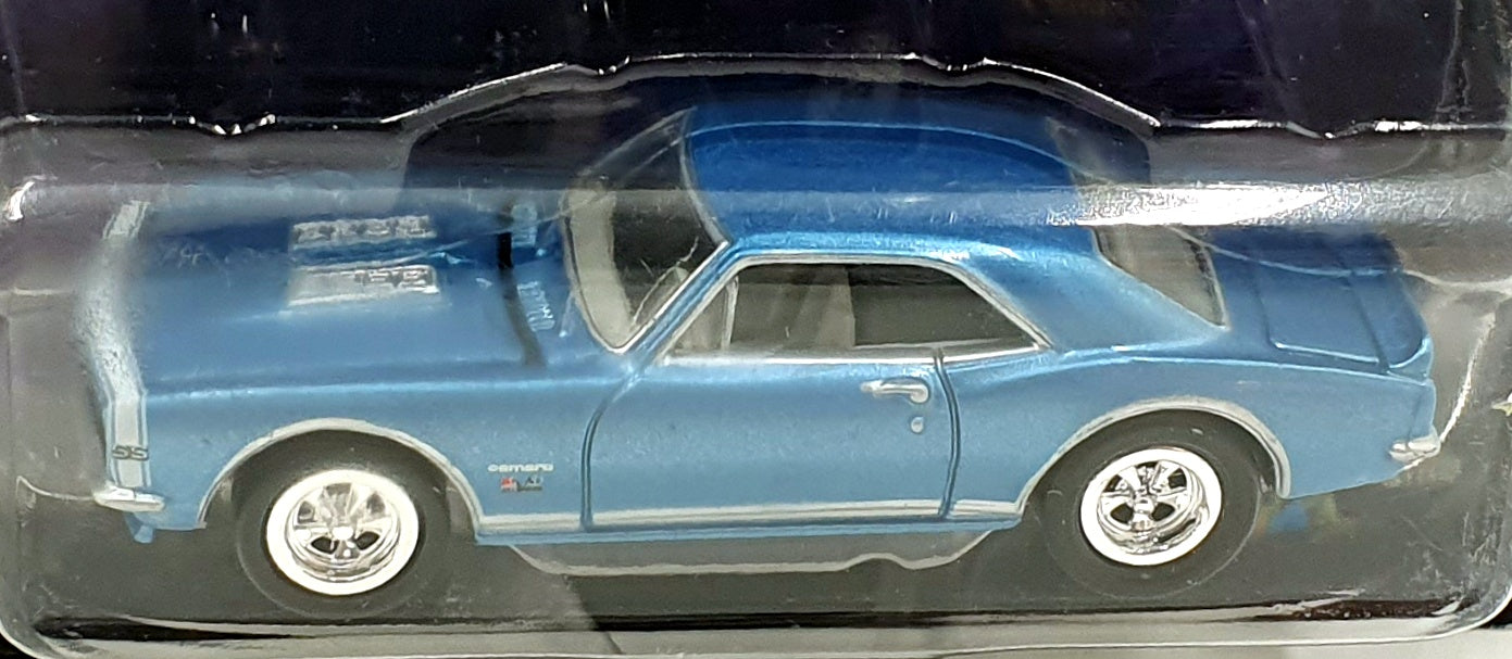 Johnny Lightning 1/64 Scale 451-01 - 1967 Chevrolet Camaro RS/SS 396 - Met. Blue
