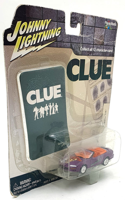 Johnny Lightning 1/64 Scale JL 155-50 - 1998 Chevrolet Camaro Z28 Professor Plum