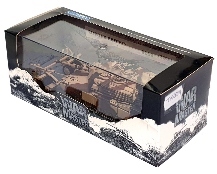 War Master 1/72 Scale TK0004 - Abrams M1A1 Mine Roller Tank Louisiana 1998