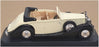 Solido 1/43 Scale Diecast 4077 - Rolls Royce Cabriolet - Cream/Black
