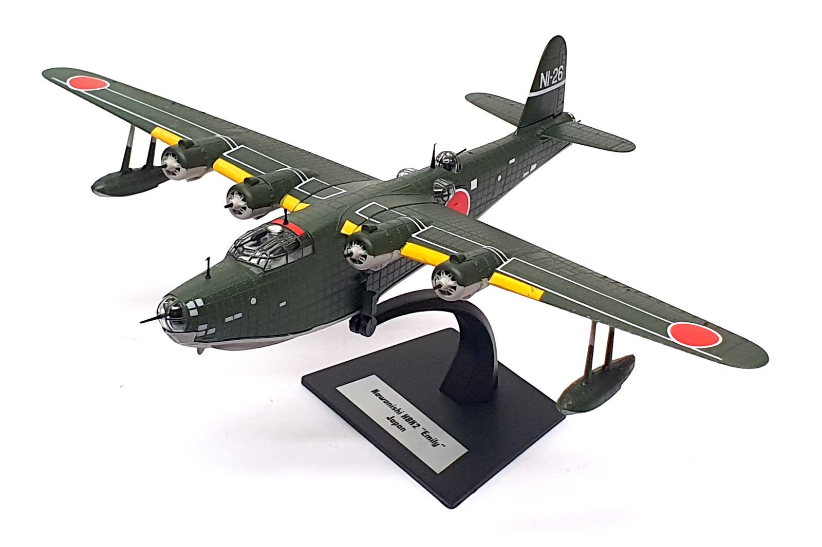 Ixo 1/144 Scale PIXJ008010 - Kawanishi H8K2 Military Aircraft Emily Japan
