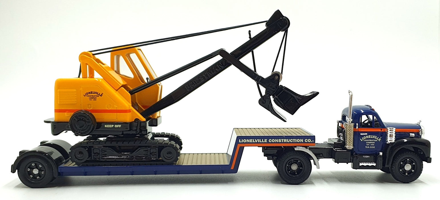 Corgi 1/50 Scale US52311 -  Mack B Lowboy Luffing Shovel Truck Lionelville