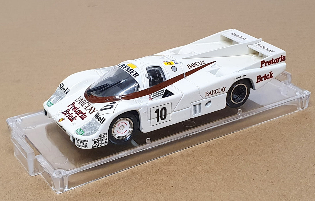 Vitesse 1/43 Scale SM30 - Porsche 956 Barclay #10 Le Mans 1985 - White 