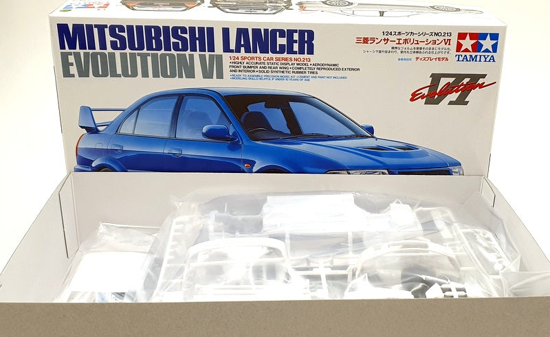 Tamiya 1/24 Scale Model Kit 24213 - Mitsubishi Lancer Evolution VI