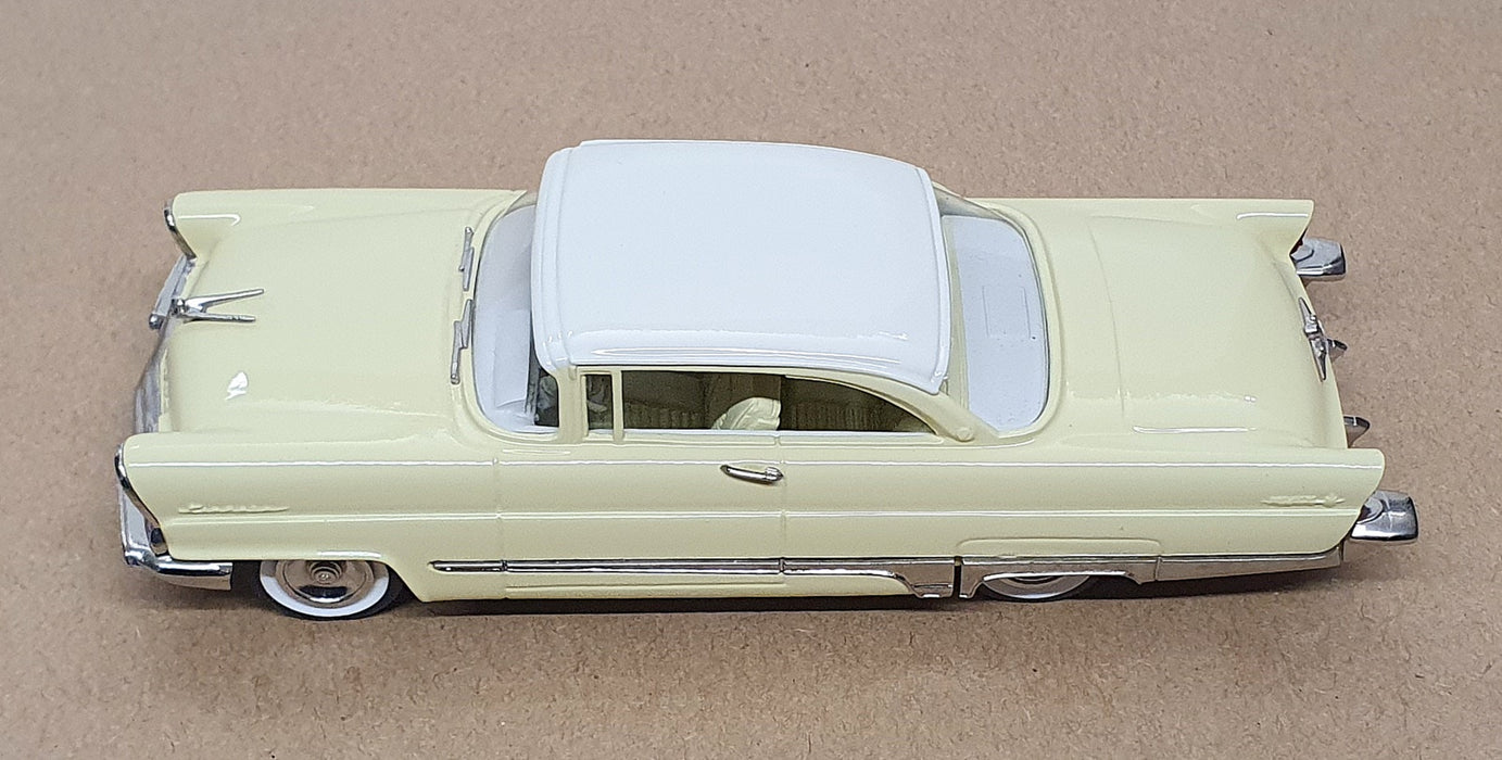 Brooklin Models 1/43 Scale BRK99 - 1956 Lincoln Premier 2Dr. - Yellow/White