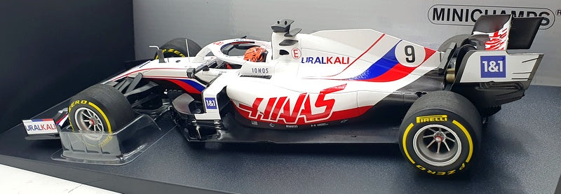 Minichamps 1/18 Scale 110 210109 Uralkali HAAS F1 Team VF-21 #9 Bahrain GP 2021