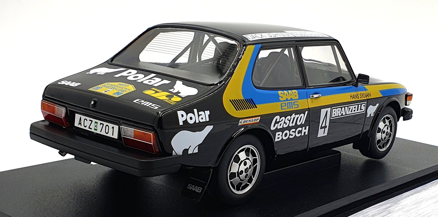 MCG 1/18 Scale Diecast MCG18826R - Saab 99 EMS Swedish Rally #4 1977