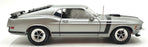 Acme 1/18 Scale Diecast A1801893 - 1970 Ford Mustang Boss 302 -Silver