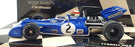 Minichamps 1/43 Scale 430 710011 F1 Tyrrell 003 #2 World Champion 1971 Stewart