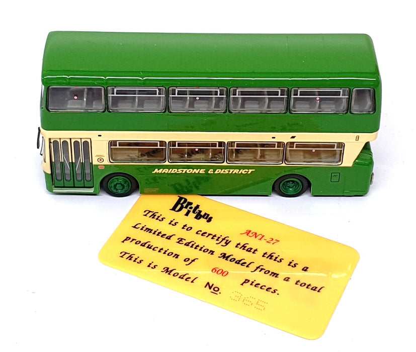 Britbus 1/76 Scale AN1-27 - Leyland Atlantean Bus Maidstone & District R101