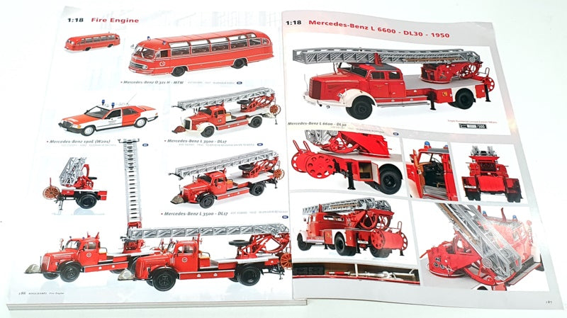 Minichamps Edition 1 2018 - A4 Fully Illustrated Catalogue 187 Colour Pages