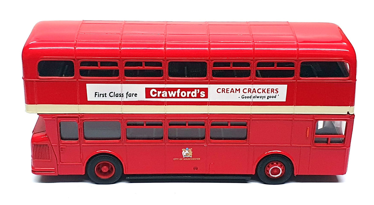 Corgi 1/50 Scale 97826 - Daimler Fleetline DD Bus Manchester Corp. Rt. 96 - Red