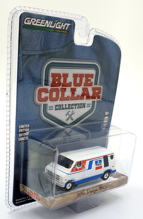 Greenlight 1/64 Scale 35200 - 1976 Dodge B-100 - White
