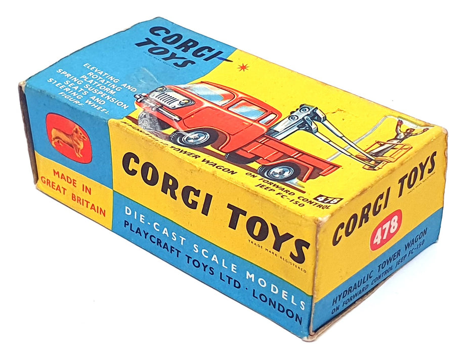 Corgi Toys Original 478 - Forward Control Jeep FC-150 Hydraulic Tower Wagon