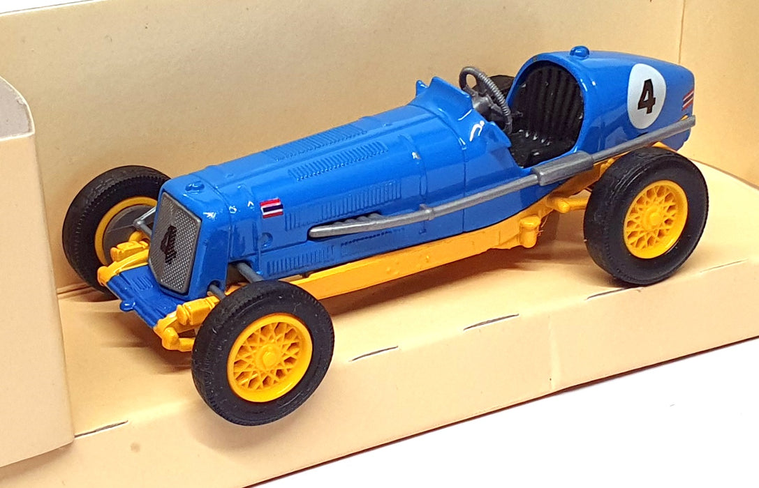 Matchbox Appx 10cm Long Diecast Y-14 - 1935 E.R.A R.1.B GP Race Car Blue/Yellow