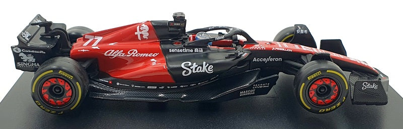 Burago 1/43 Scale 18-38086 - F1 Alfa Romeo C43 2023 #77 V.Bottas
