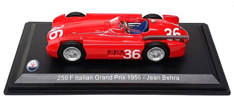 Altaya 1/43 Scale 71224G - Maserati 250F #36 Italy GP 1955 Behra - Red