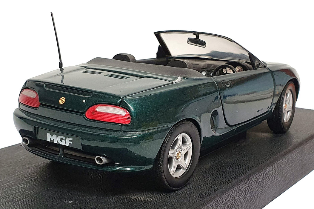 Corgi 1/18 scale Diecast 95102 MG MGF Open Top Metallic British Racing Green
