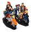 The House Of Valentina F656 - 2x Motorbike Hand Painted Statue Models