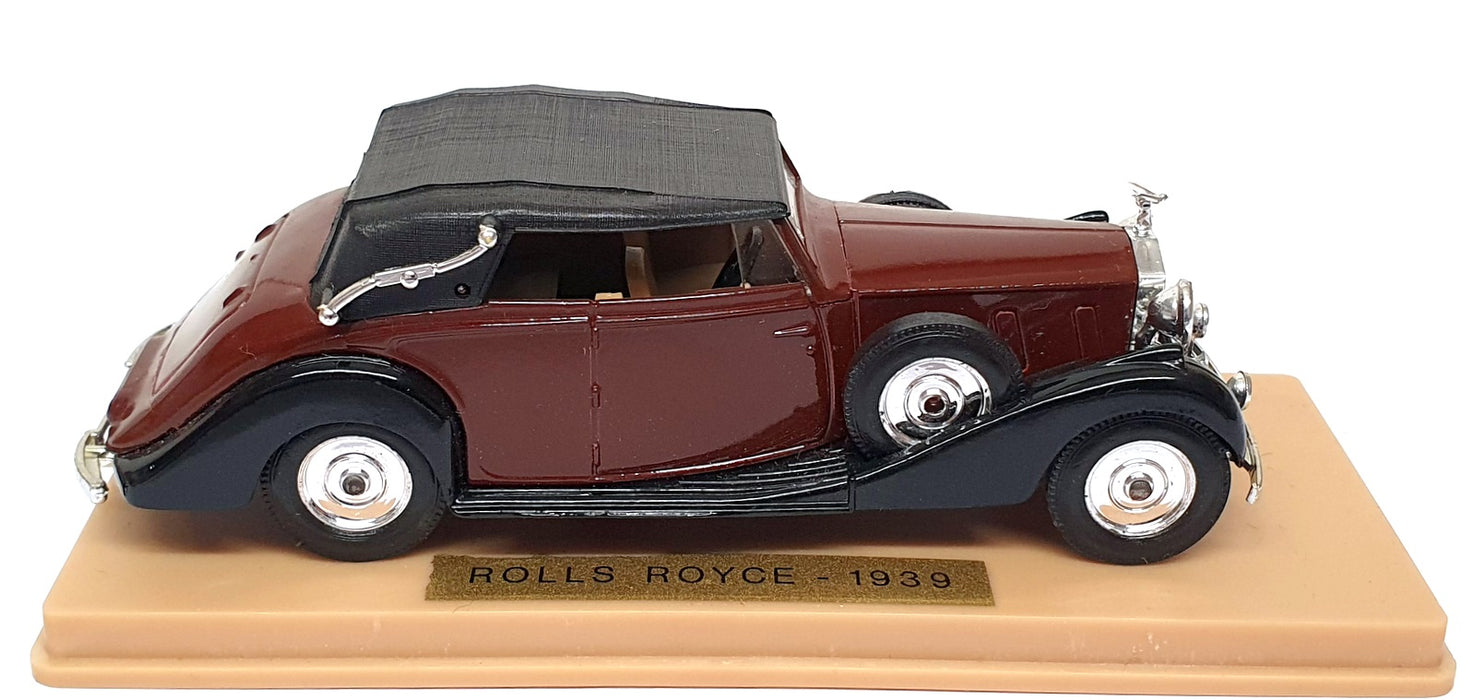 Solido 1/43 Scale Diecast No. 46 - 1939 Rolls Royce - Met. Brown/Black