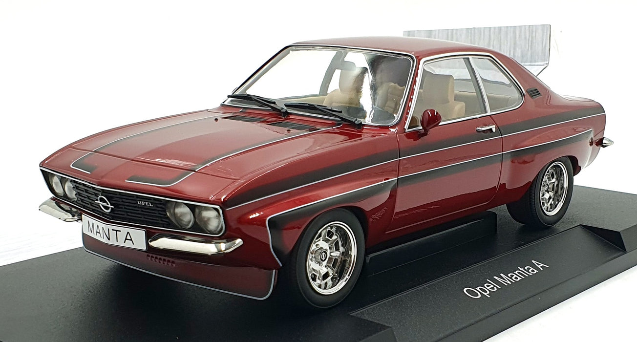 MCG 1/18 Scale Diecast MCG18427 - Opel Manta A - Met. Red