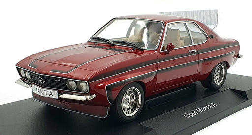 MCG 1/18 Scale Diecast MCG18427 - Opel Manta A - Met. Red