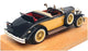 Top Marques 1/43 Scale GS8 - 1931-32 Rolls Royce Phantom II Open - Yellow/Black