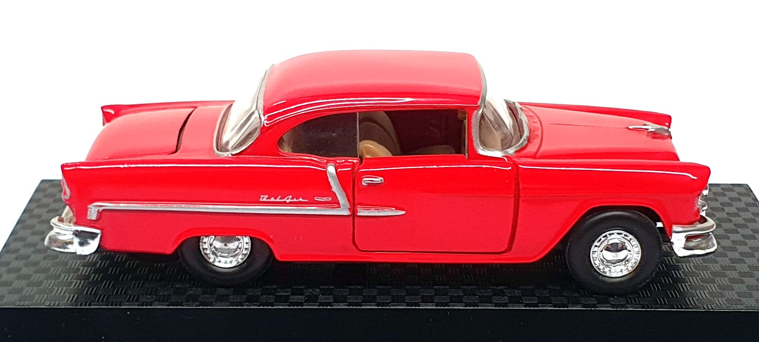 Road Champions 1/43 Scale Diecast 68600 - 1955 Chevrolet Bel Air - Red