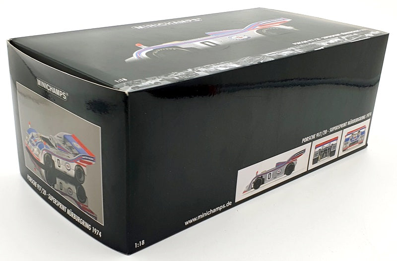 MINICHAMPS PORSCHE 917/20 1974 1/18 Minichamps 1⁄18 Scale 100 746100 Porsche 917⁄20 TC Martini Herbert Muller  1974