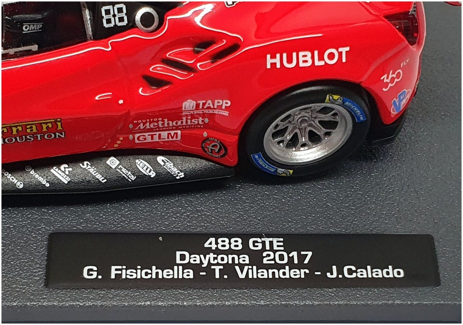 Altaya 1/43 Scale Diecast 61023P - Ferrari 488 GTE #62 Daytona 2017